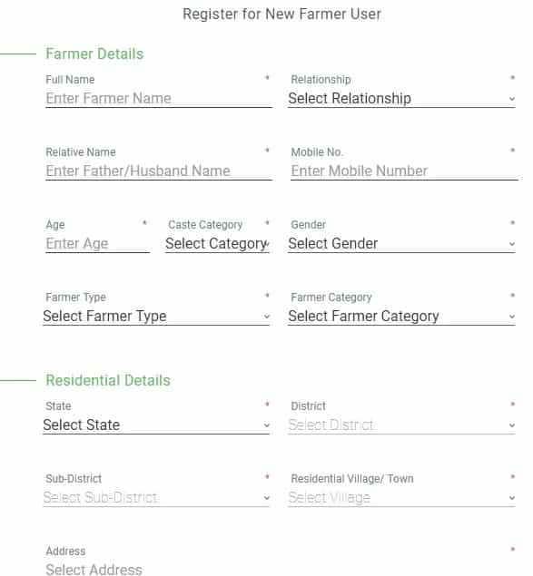 PMFBY Online Application Form