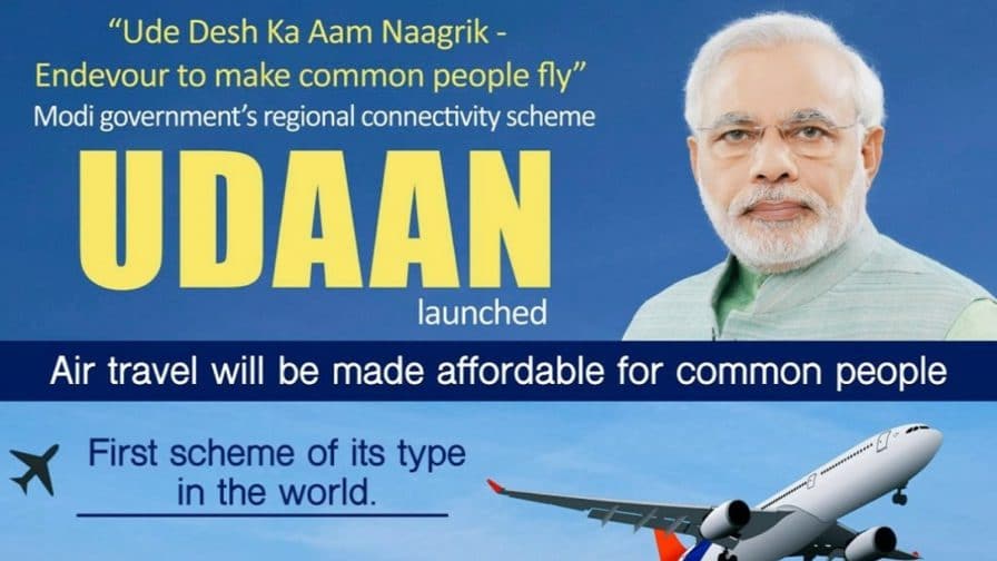 Udan Scheme 2024 Govt Scheme For Cheap Air Travel At 2500 Per Hour