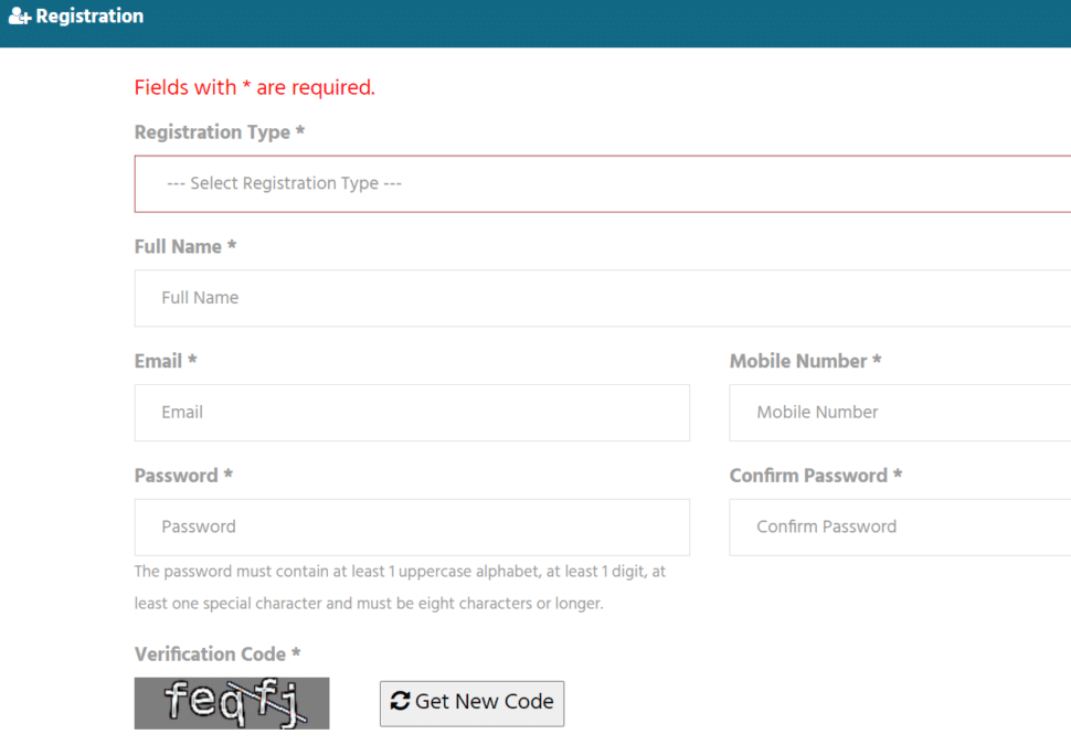 HP CM Startup Scheme Online Registration Form