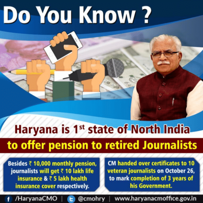 Haryana Journalists Pension Scheme
