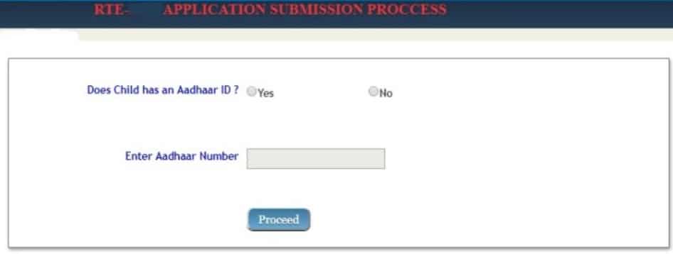 RTE Karnataka Students Apply Form Process