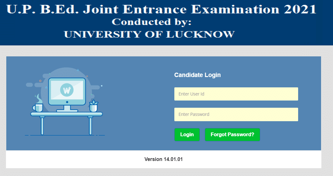 UP JEE BEd Entrance Exam Login