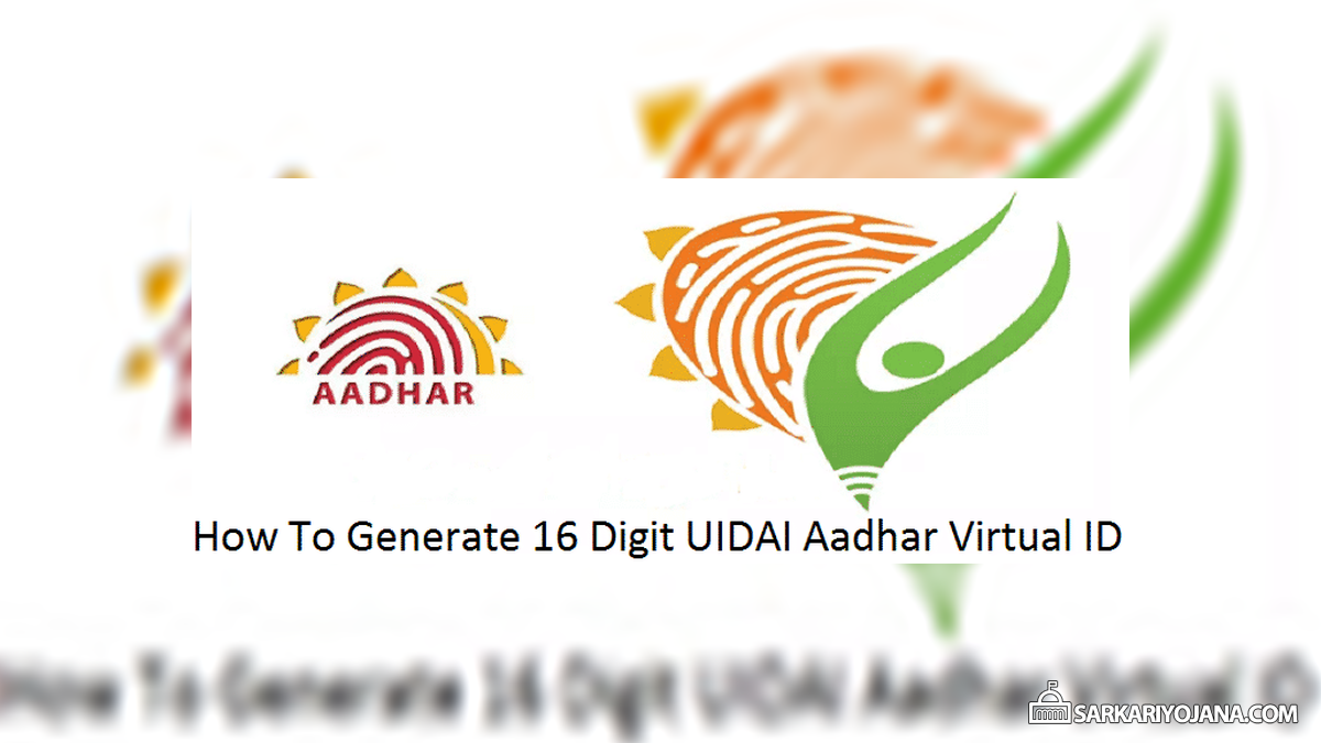 uidai aadhaar virtual id vid