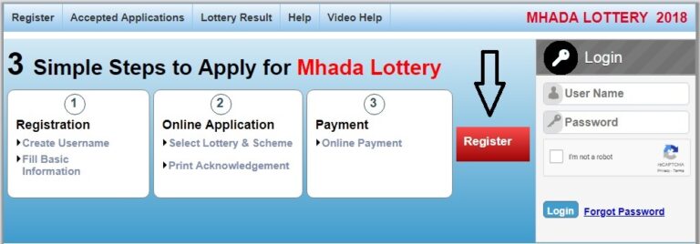 MHADA Konkan Lottery 2018 Application