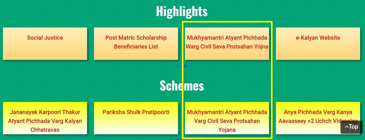 State Bihar Gov bcebcwelfare Schemes