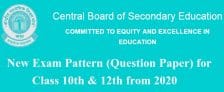 CBSE New Exam Pattern Class 10 12