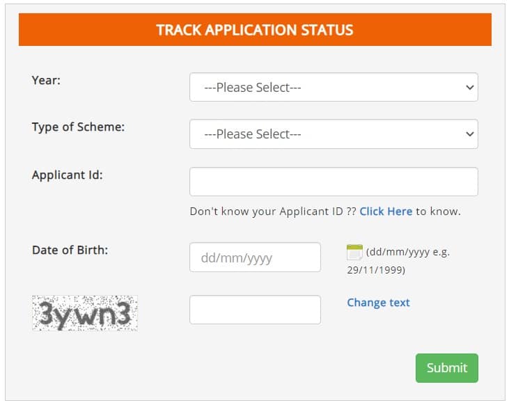 Check Kanyashree Prakalpa Yojana Application Status