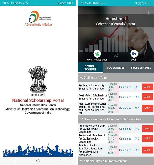 National Scholarship Portal App Download