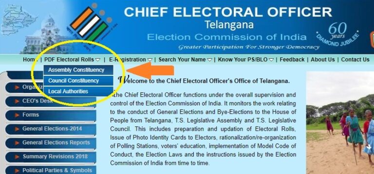 ceotelangana.nic.in - CEO Voters List 2019 Telangana / Download Voter ...