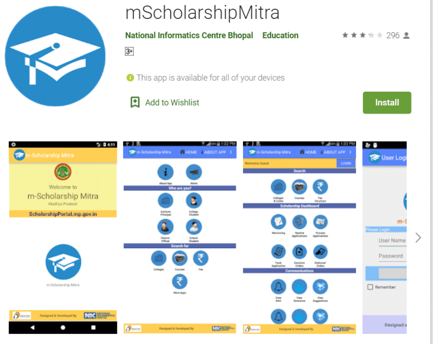 mScholarshipmitra App Google Playstore Android