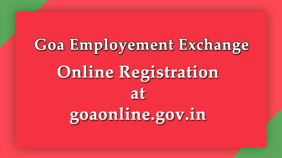 Goa Online Registration