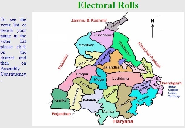 CEO Punjab Voter List 2019