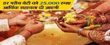 CG Mukhyamantri Kanya Vivah Yojana