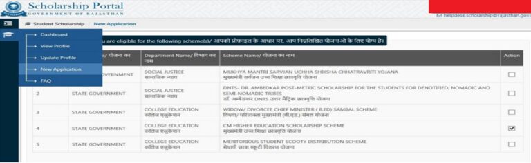Meritorious Student Scooty Distribution Scheme Rajasthan