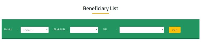 Odisha Kalia Yojana Final List of Beneficiaries