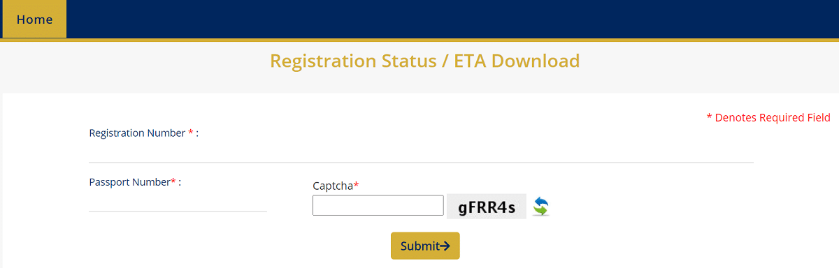 Kartarpur Corridor Registration Status ETA Download