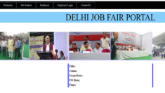 दिल्ली रोजगार मेला 2020 ऑनलाइन आवेदन फॉर्म – आगामी जॉब फेयर की सूची देखें
