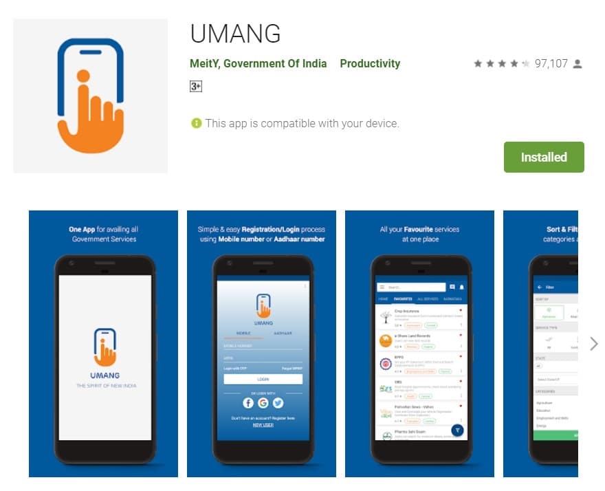 Umang App Download