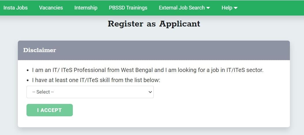 West Bengal Karmabhumi Portal Registration