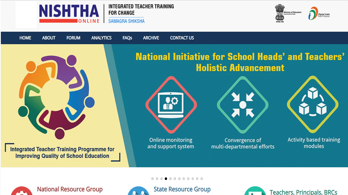 NISHTHA Teachers Training Program Online Registration 2024 at nishtha.ncert.gov.in