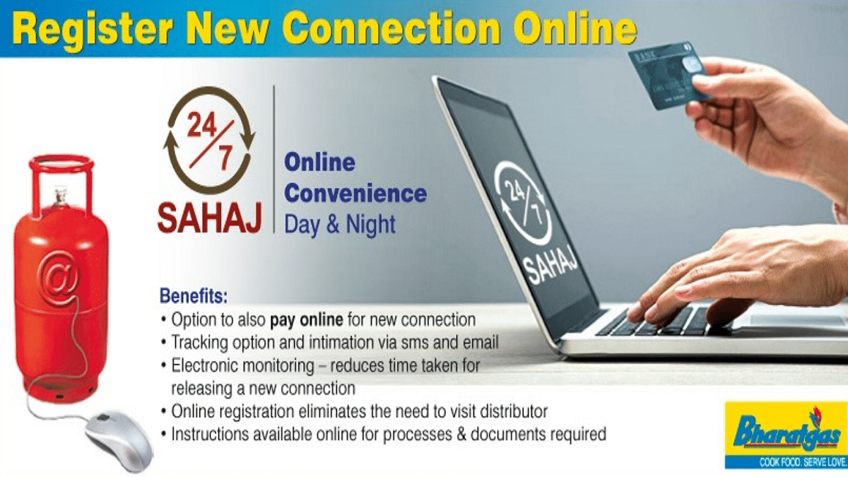 New Bharat Gas Connection Online Registration
