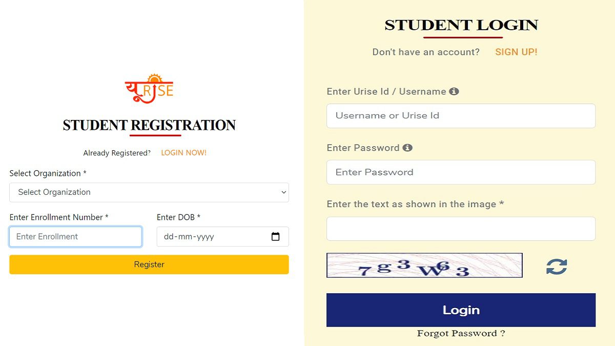 UP Urise Portal Student Registration 2024 / Login at urise.up.gov.in | Apply Online for Govt Jobs