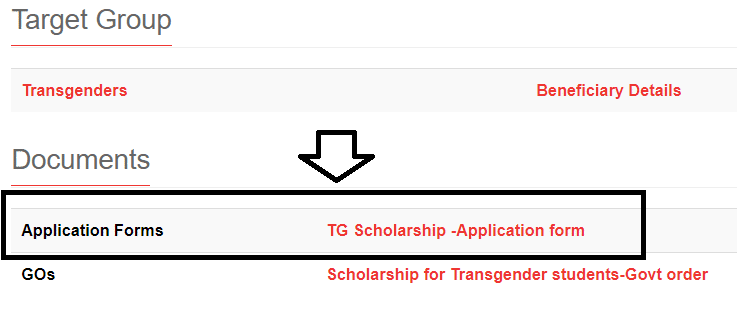 kerala tg scholarship scheme application link transgender students