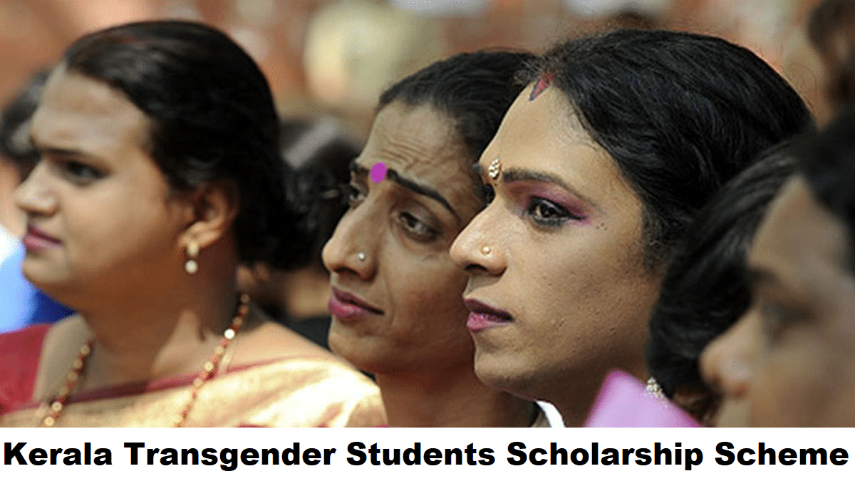 Kerala Transgender Scholarship Scheme 2024 Application Form PDF