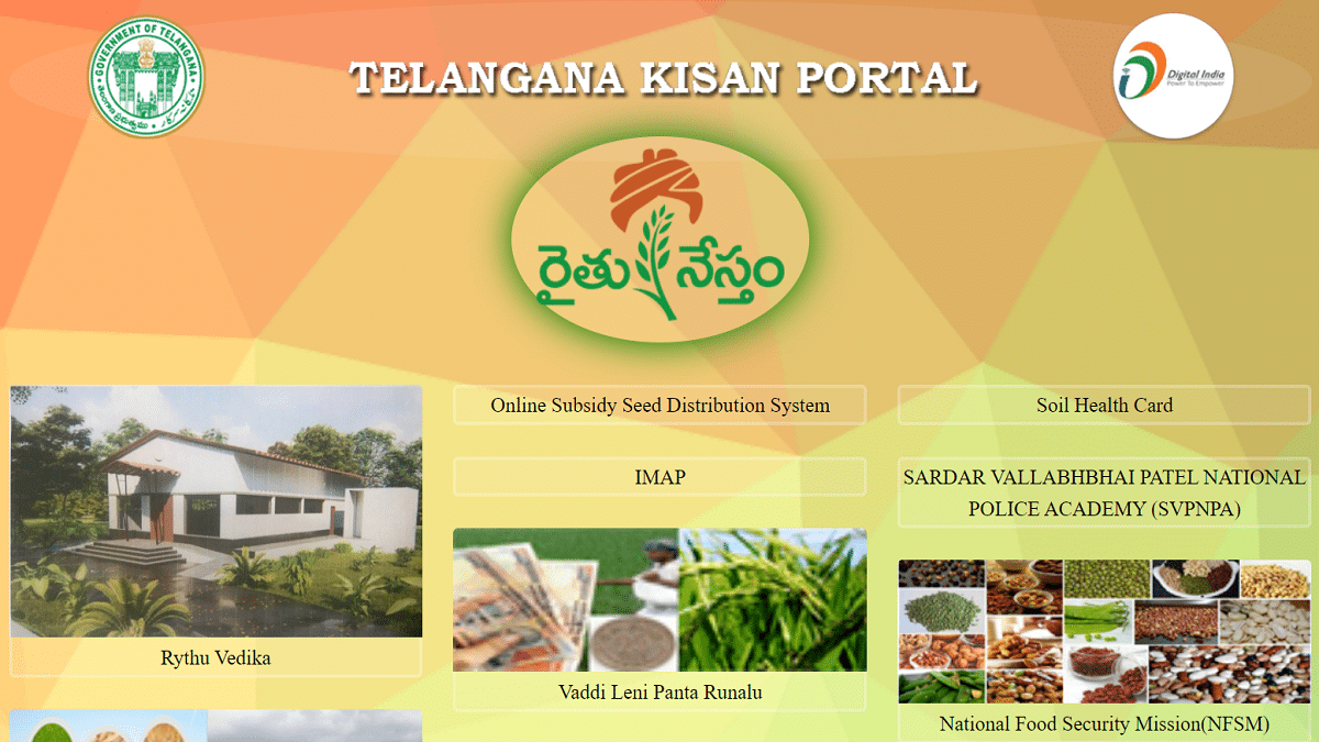 Telangana Rythu Vedika Scheme Portal Registration 2024 & Login at kisan.telangana.gov.in