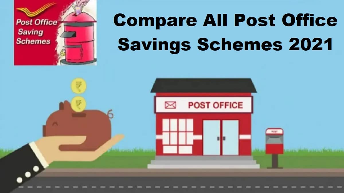 Compare All Post Office Schemes 2021