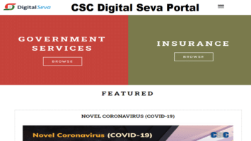 CSC Digital Seva Portal Registration Login