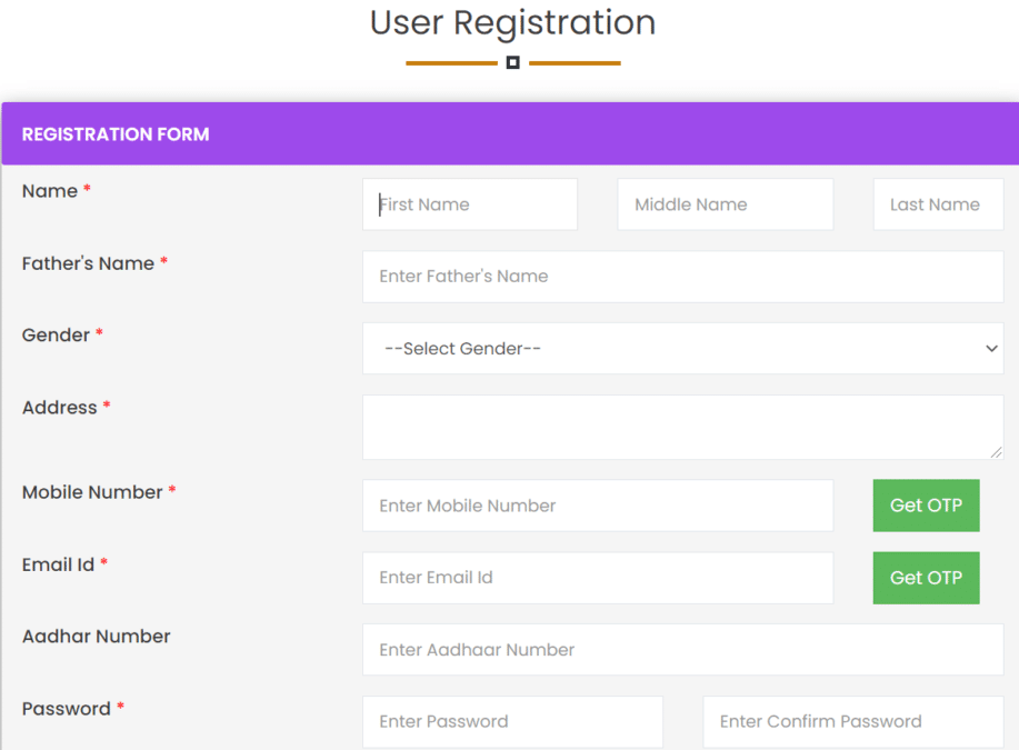 NCSC Grievance Management Portal Registration