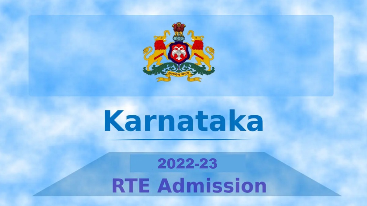 RTE Karnataka 2022-23 Online Admission