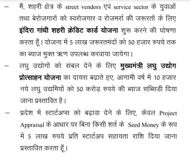 Rajasthan Mukhyamantri Laghu Udyog Protsahan Yojana Budget