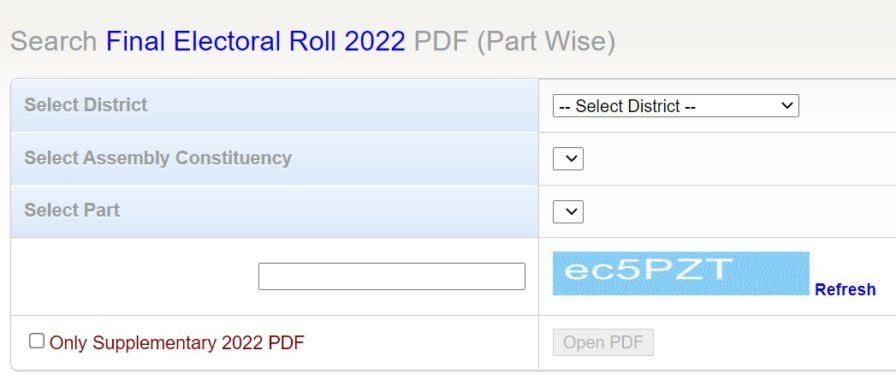 Maharashtra CEO Voter List 2023 (PDF Electoral Rolls) / ID Card ...