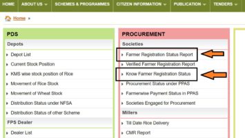 Know Farmer Registration Status Report Odisha