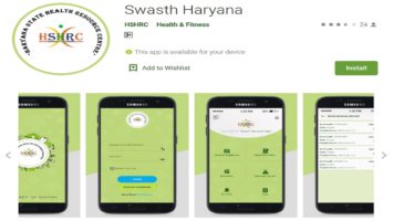 Swasth Haryana Mobile App Android Users