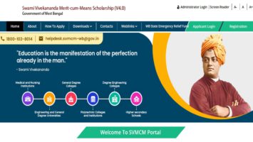 WB Swami Vivekananda Merit Cum Means Scholarship Scheme Apply Online