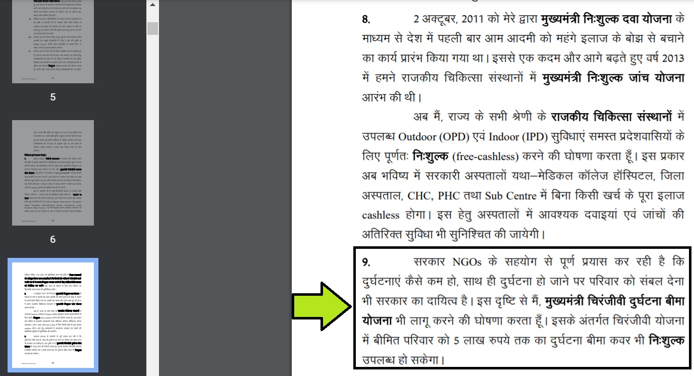 Rajasthan Mukhyamantri Chiranjeevi Durghatna Bima Yojana 2024 Apply Online Eligibility Premium