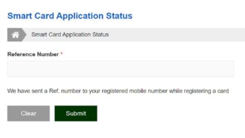 TNPDS Smart Card Application Status