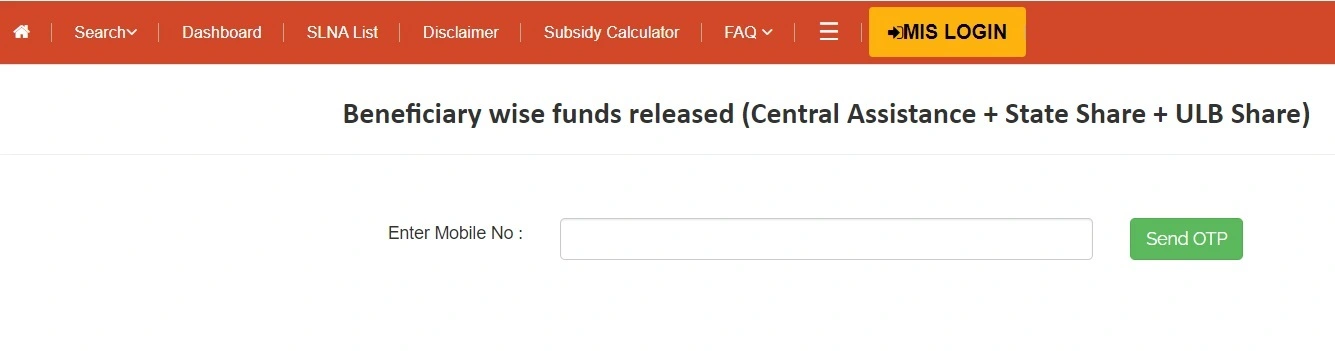 Beneficiary Wise Funds Released