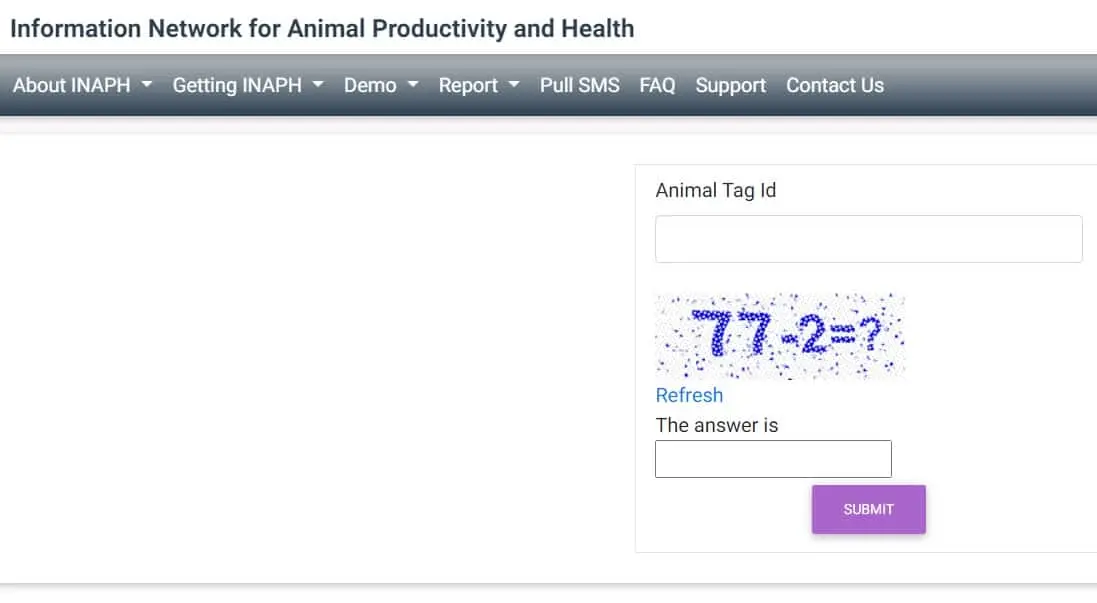 Check Pashu Aadhar Number Online