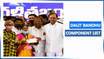 Dalit Bandhu Component List