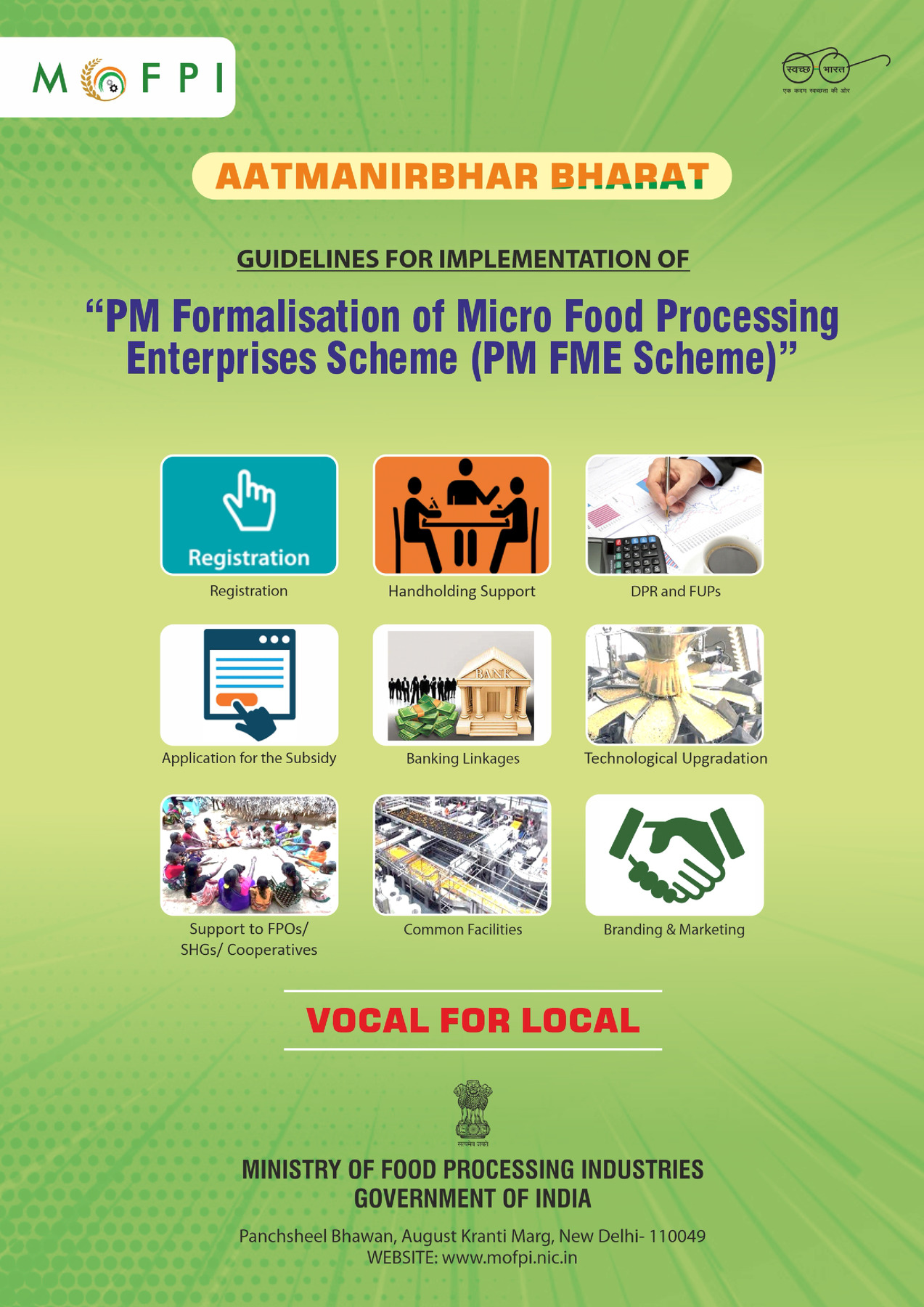 PMFME Scheme 2022 Guidelines PDF