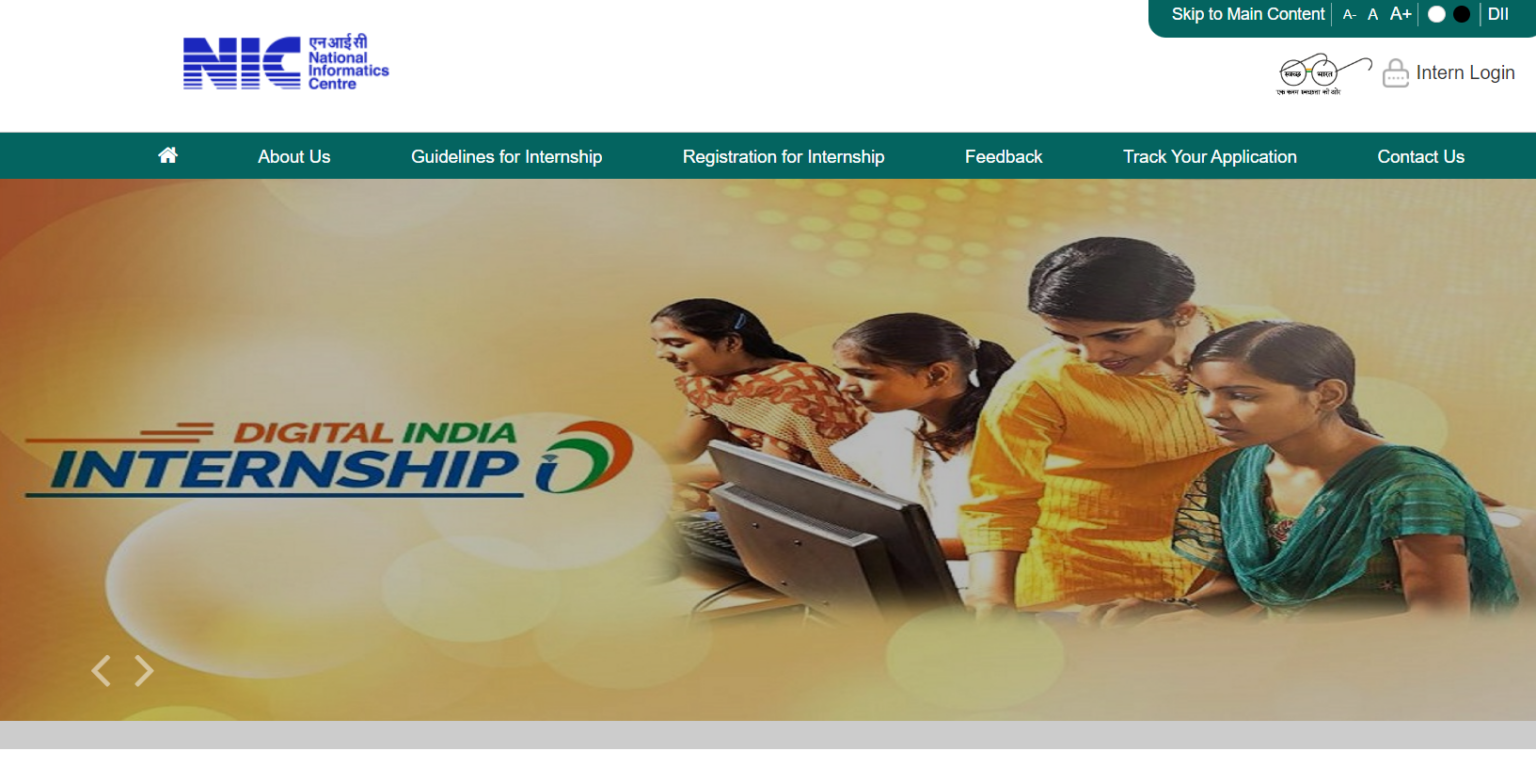 Digital India Internship Scheme 2024 Online Application Form