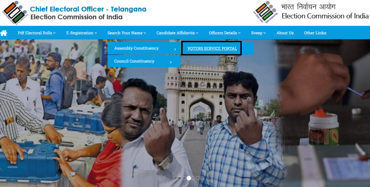 Voter ID Download Telangana Voters Service Portal