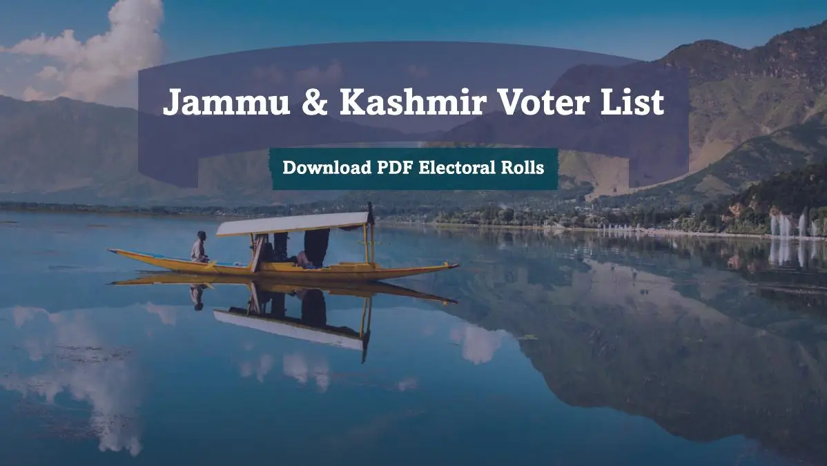 Jammu Kashmir Voters List