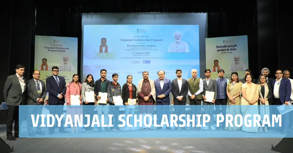 Vidyanjali Scholarship Scheme