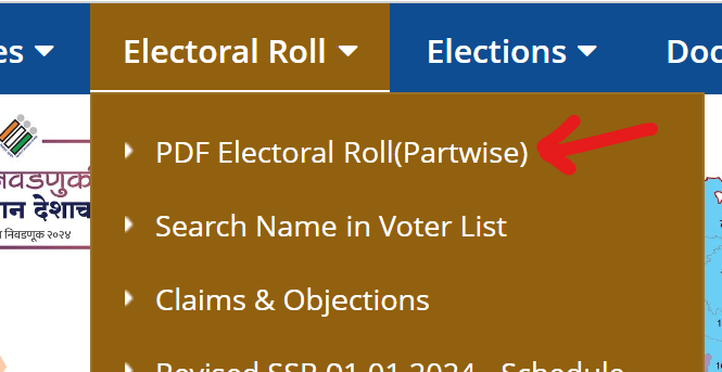 PDF Electoral Roll (Partwise)