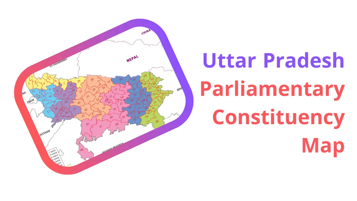 Uttar Pradesh Parliamentary Constituency Map